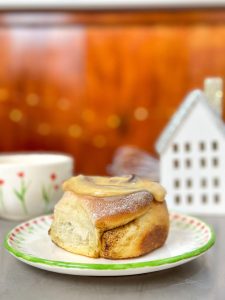 Rollitos Navideños con Frosting de café