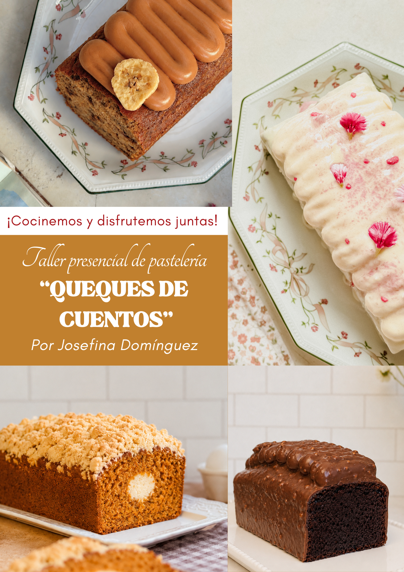 Taller Presencial "Queques de cuentos" - Sábado 26 de septiembre