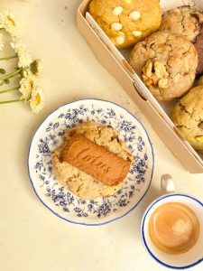 Galleta Levain Lotus y Cornflakes